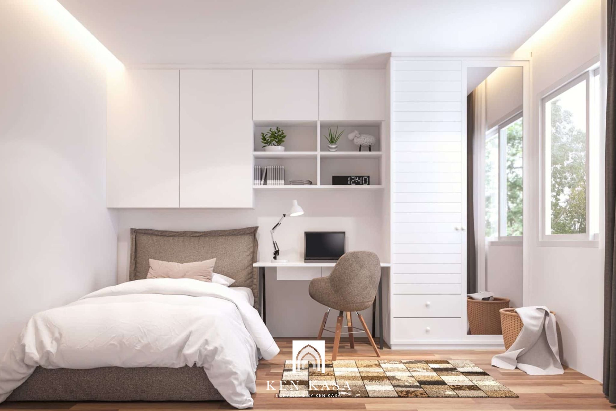 Single bed room